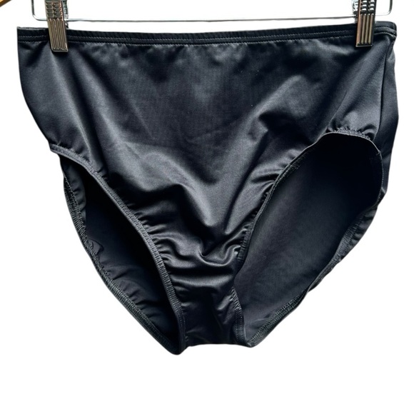 🌻NEW w/tags Miraclesuit Basic Swim Bottoms in Black | Size 14 - Picture 2 of 8